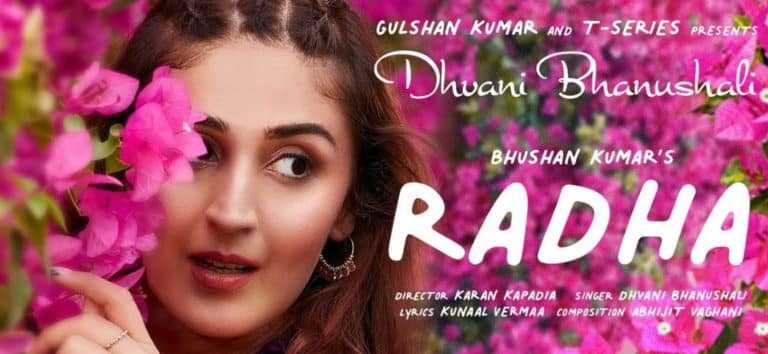 Radha Lyrics In Hindi - Dhvani Bhanushali