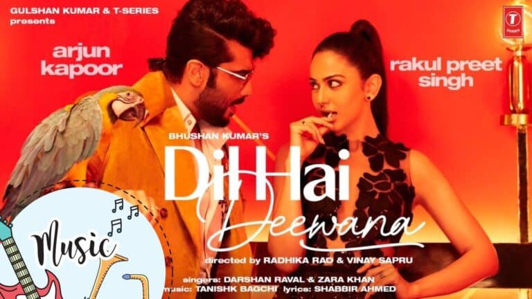 Dil Hai Deewana Lyrics In Hindi - Darshan Raval, Zara Khan